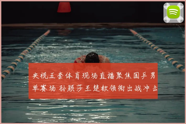 央视五套体育现场直播聚焦国乒男单赛场 孙颖莎王楚钦领衔出战冲击冠军