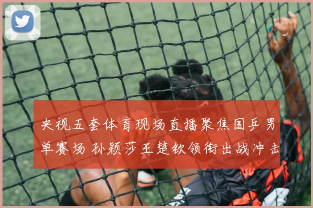 央视五套体育现场直播聚焦国乒男单赛场 孙颖莎王楚钦领衔出战冲击冠军