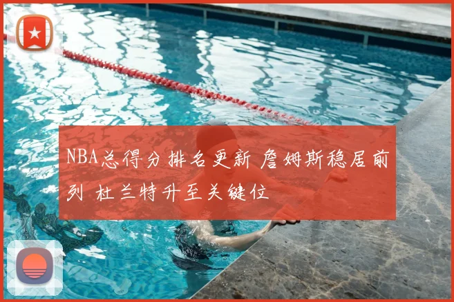 NBA总得分排名更新 詹姆斯稳居前列 杜兰特升至关键位